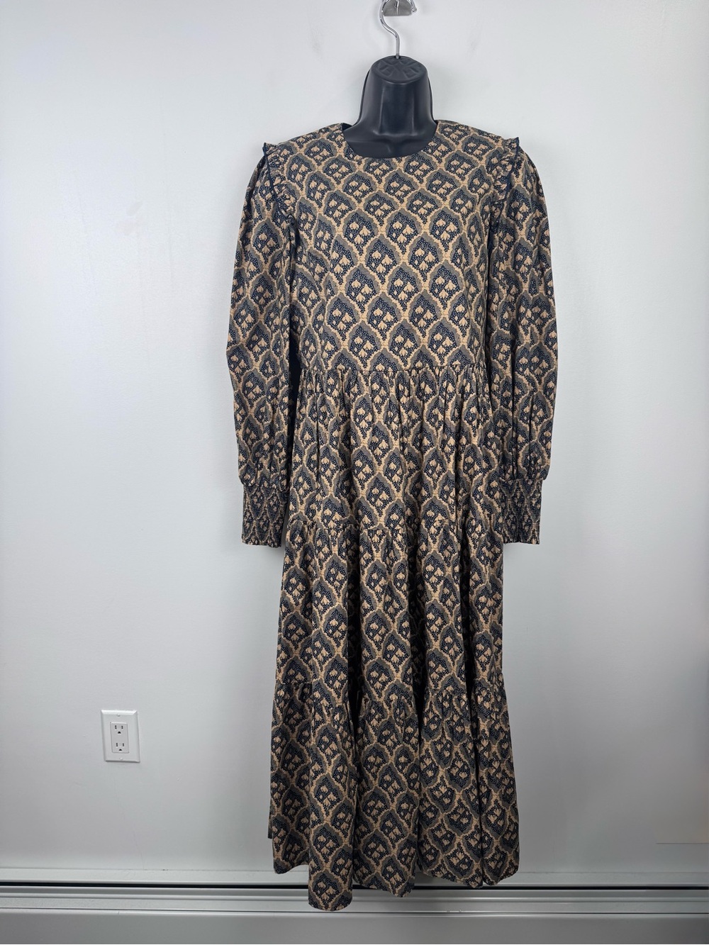 Tuckernuck Women Hyacinth House Anja Floral Midi Dress Size Medium